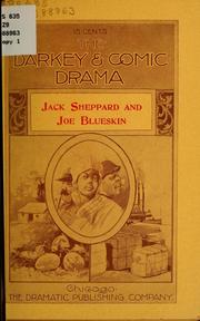 Jack Sheppard and Joe Blueskin by Frank Dumont