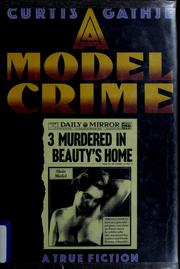 Cover of: A model crime
