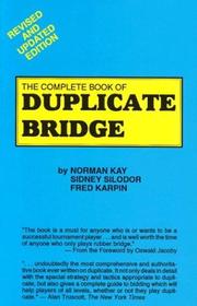 Cover of: The Complete Book of Duplicate Bridge