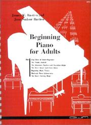 Cover of: Beginning Piano for Adults (GP 23)