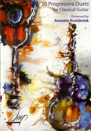 Cover of: 20 Progressive Duets for Classical Guitar: Annette Kruisbrink