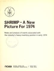 Cover of: Shrimp, a new picture for 1974 by Morton M. Miller