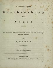 Cover of: Naturhistorische beschreibung der Vögel