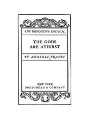 Cover of: The Gods are Athirst