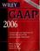 Cover of: Wiley GAAP 2006