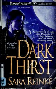 Cover of: Dark thirst
