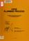 Cover of: Ceds planning process: an application to the department of commerce economic development administration for a 302 planning grant