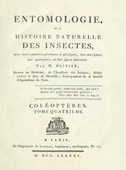 Cover of Entomologie ou Histoire naturelle des insectes