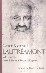 Cover of: Lautréamont