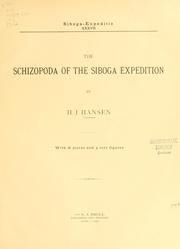 Cover of: The Schizopoda of the Siboga expedition