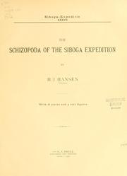 Cover of: The Schizopoda of the Siboga expedition by H. J. Hansen