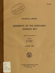 Cover of: Sediments of the nothern Arabian sea | Richard A. Stewart
