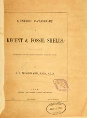 Cover of: Generic catalogue of recent & fossil shells