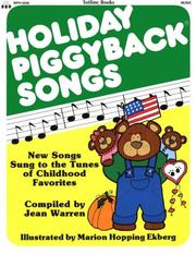 Cover of: Holiday piggyback songs by Jean Warren, Marion Hopping Ekberg