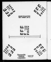 Cover of: By laws of the Municipal Corporation of the township of Raleigh by 