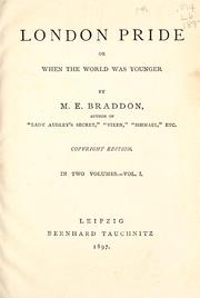 Cover of: London pride: or, When the world was younger
