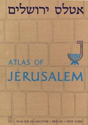 Cover of: Atlas Of Jerusalem by 