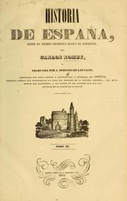 Cover of: Historia de España: desde el tiempo primitivo hasta el presente