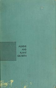 Cover of: Auxins and plant growth.