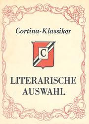 Cover of: Literarische Auswahl: aus den Werken von Lessing [et al.]