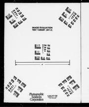 Cover of: Règlements concernant la Société bienveillante de N.-D. de Bonsecours de Montréal: établie le premier juillet mil huit cent cinquante-trois, ayant pour but de soulager ses membres malades ou infirmes ..