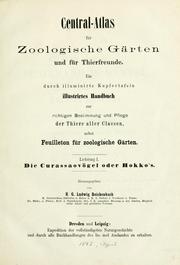 Cover of: Central Atlas für zoologische Gärten by H. G. Ludwig Reichenbach