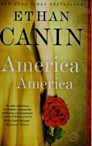 Cover of: America America by Ethan Canin, Ethan Canin