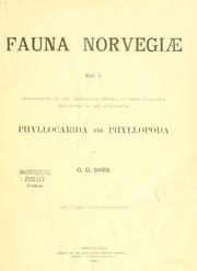 Cover of: Phyllocarida and phyllopoda | G. O. Sars