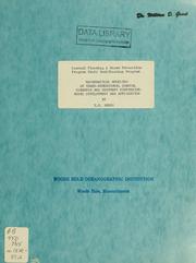 Cover of: Mathematical modeling of three-dimensional coastal currents and sediment dispersion: model development and application