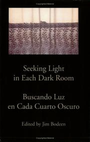 Cover of: Seeking Light in Each Dark Room / Buscando Luz en Cada Cuarto Oscuro by Jim Bodeen