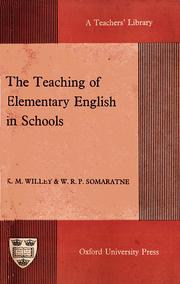 Cover of: The Teaching of Elementary English in Schools by 