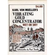 Cover of: Vibrating gold concentrators