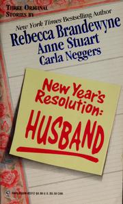Cover of: New Year's Resolution: Husband