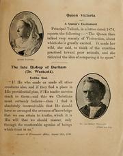 Cover of: Views of men and women of note on the vivisection question by British Union for the Abolition of Vivisection