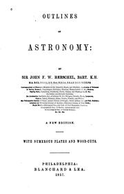 Cover of: Outlines of Astronomy by John Frederick William Herschel