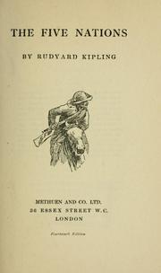 Cover of: The five nations by Rudyard Kipling