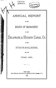 Cover of: Annual Report ... by Delaware and Hudson Company