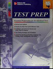 Cover of: Spectrum test prep grade 4