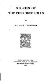 Cover of: Stories of the Cherokee hills
