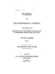 Cover of: Paris, and its historical scenes ...