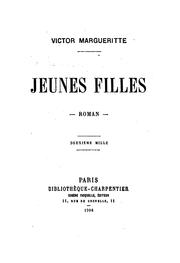 Cover of: Jeunes filles: roman by V. Margueritte