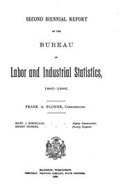 Cover of: Biennial Report by West Virginia Bureau of Labor Statistics , Wisconsin Bureau of Labor Statistics , Wisconsin