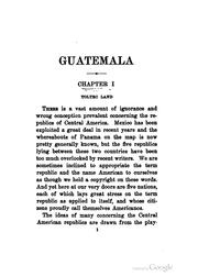 Cover of: Guatemala and her people of to-day by Nevin O. Winter