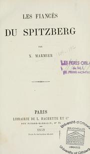Cover of: Les fiancés du Spitzberg