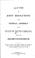 Cover of: Acts and Joint Resolutions of the General Assembly of the State of South ...