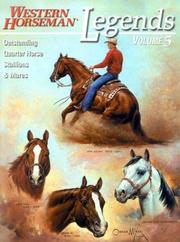 Cover of: Legends, Volume 5: Outstanding Quarter Horse Stallions and Mares (Legends)