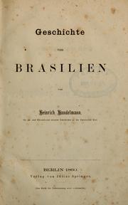 Cover of: Geschichte von Brasilien