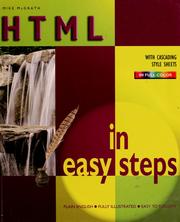 Cover of: Html in Easy Steps by Mike McGrath