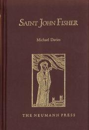 Cover of: Saint John Fisher by Michael Davies