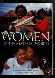Cover of: Women in the material world by Faith D'Aluisio